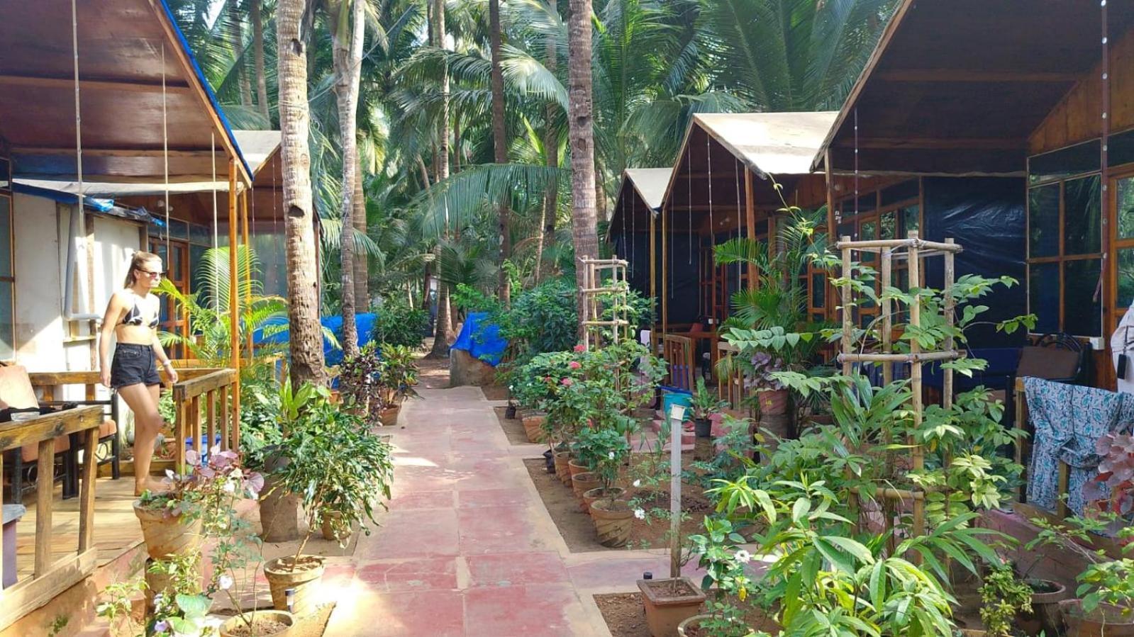 Hotel Csf Garden Huts Palolem Zewnętrze zdjęcie